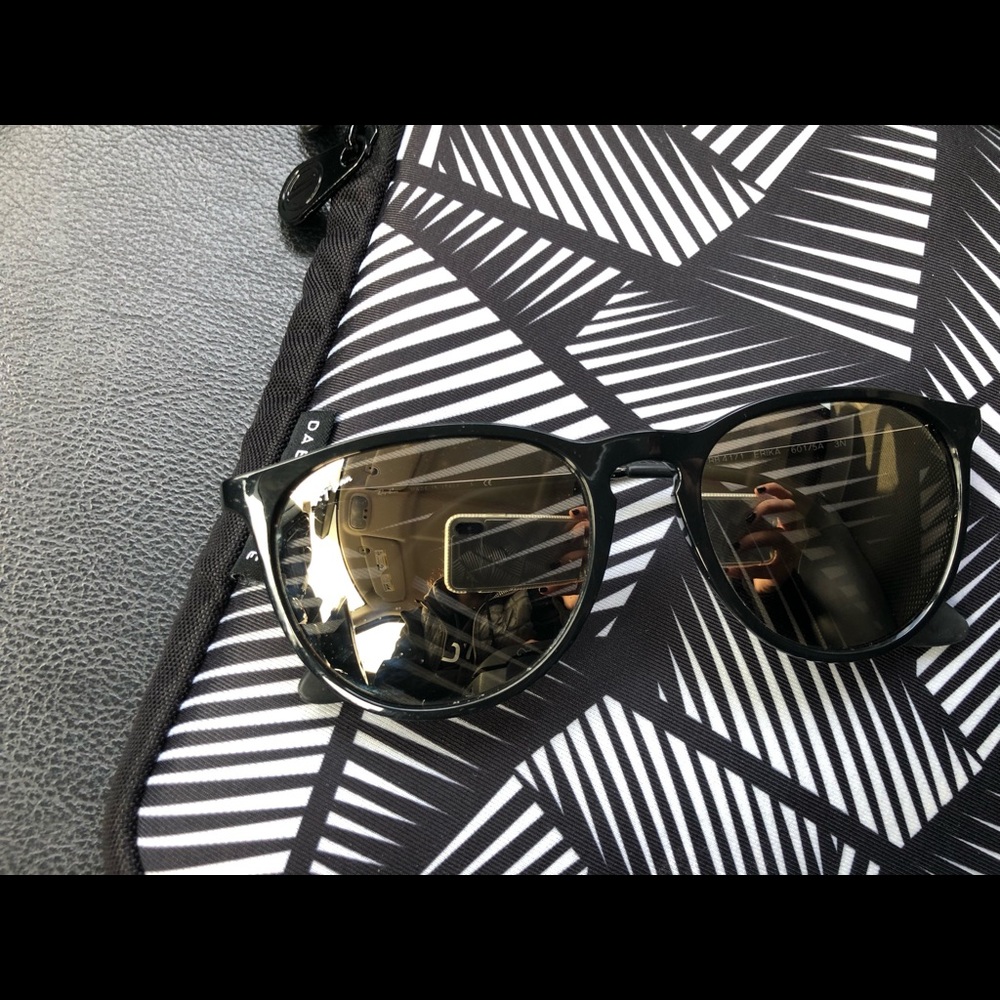 erica styled Ray Bans